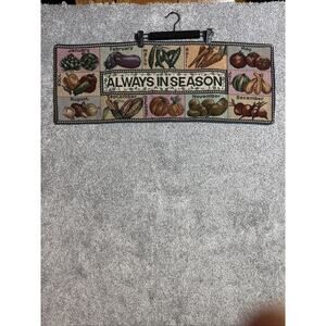 Cottagecore Always In Season Table Runner 32x12 Kitchen Decor Rustic‎ Farmhouse